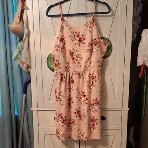 Floral Spaghetti Strap Dress